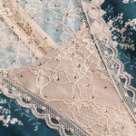 Load image into Gallery viewer, Temperament dress 2020 spring new palace bubble sleeve lace splicing medium long sleeve O Neck collar Dress|Dresses|
