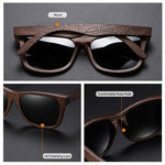 Load image into Gallery viewer, Handmade Wood Bamboo Polarized Sunglasses | Natural Bamboo Sunglasses Polarized - Sunglasses
