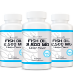 Load image into Gallery viewer, Omega 3 Fish Oil - 2500mg Lemon Flavor
