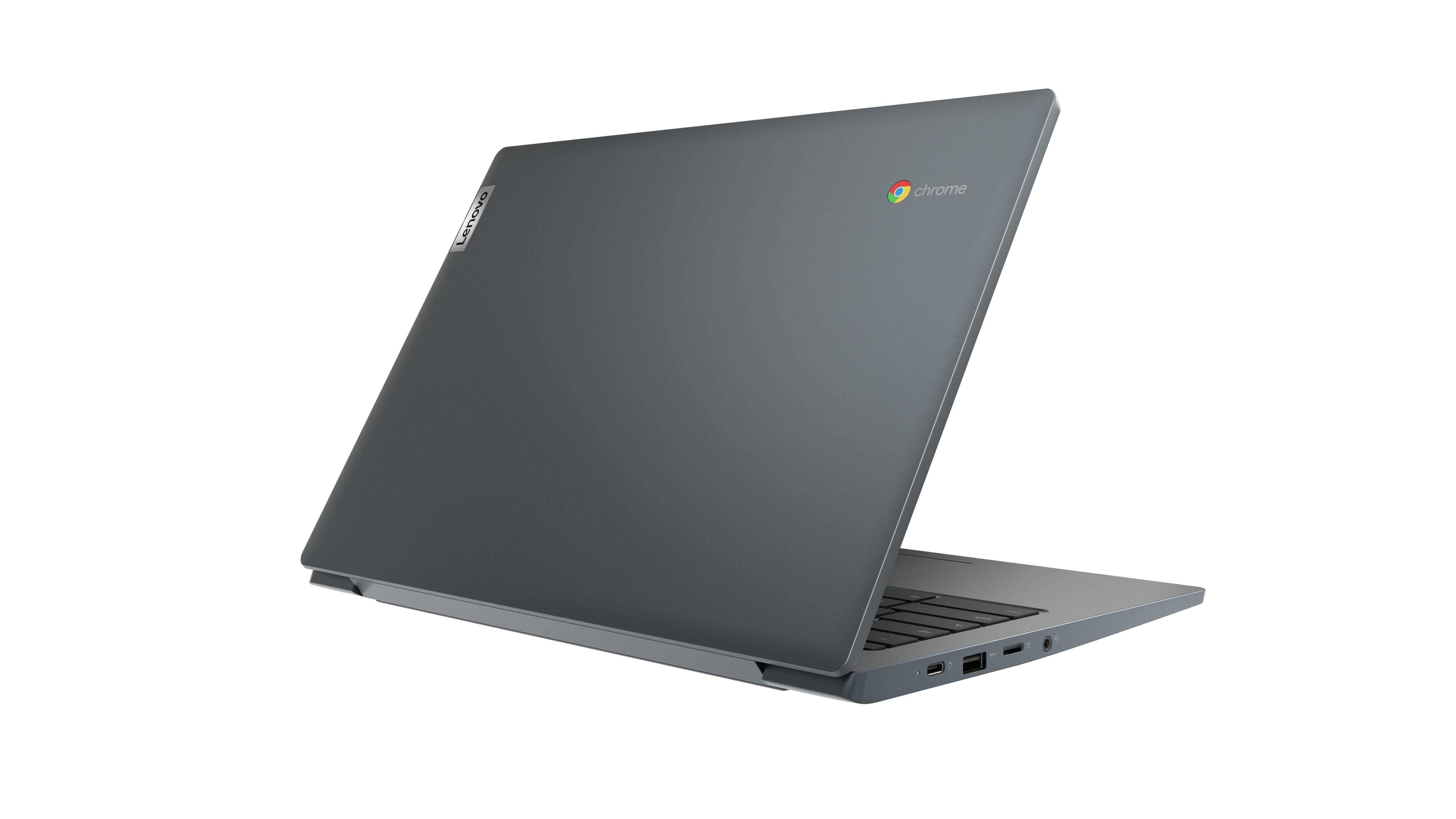 Lenovo CB 3 14" with Headset Bundle, Celeron N4020, 4G RAM, 64G eMMC, Chrome OS, Gray, 82C1002AUS