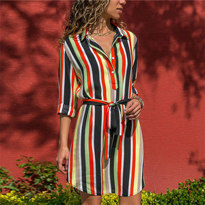 Long Sleeve Shirt Dress 2019