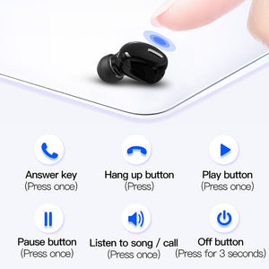 Mini In Ear 5.0 Bluetooth Earphone