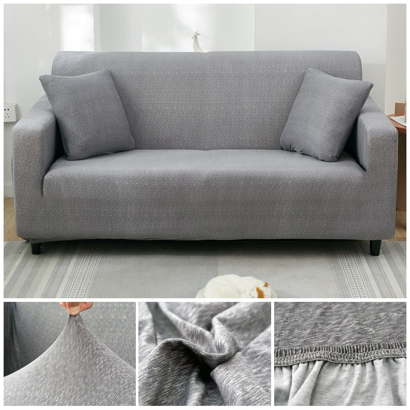 Cross Pattern Elastic Sofa Cover