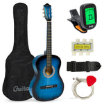 Load image into Gallery viewer, Best Choice Products Beginners Acoustic Guitar with Case, Strap, Tuner and Pick, Blue
