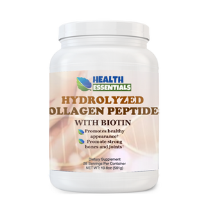 Hydrolyzed Collagen Peptides w/ Biotin 20g