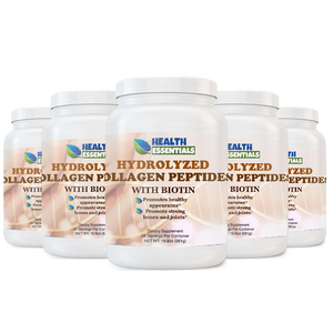 Hydrolyzed Collagen Peptides w/ Biotin 20g