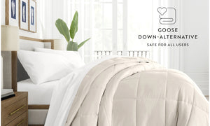 All Season Super Plush Breathable Down-Alternative Comforter