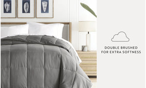 All Season Super Plush Breathable Down-Alternative Comforter