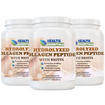 Load image into Gallery viewer, Hydrolyzed Collagen Peptides w/ Biotin 20g
