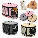 Load image into Gallery viewer, Small Pet Dog Cat Puppy Carrier Portable Cage Crate Transporter Bag - Pink
