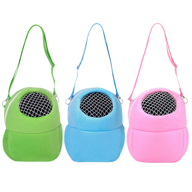 Topumt Small Animal Pet Carrier Travel Bag Dog Cat Guinea Pig Rabbit Hamster Bird Rat