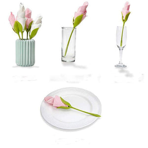 Tissue Flower Tool Napkin Holder Rose Curling Flower Set Home Origami Flower Set Napkin Holders