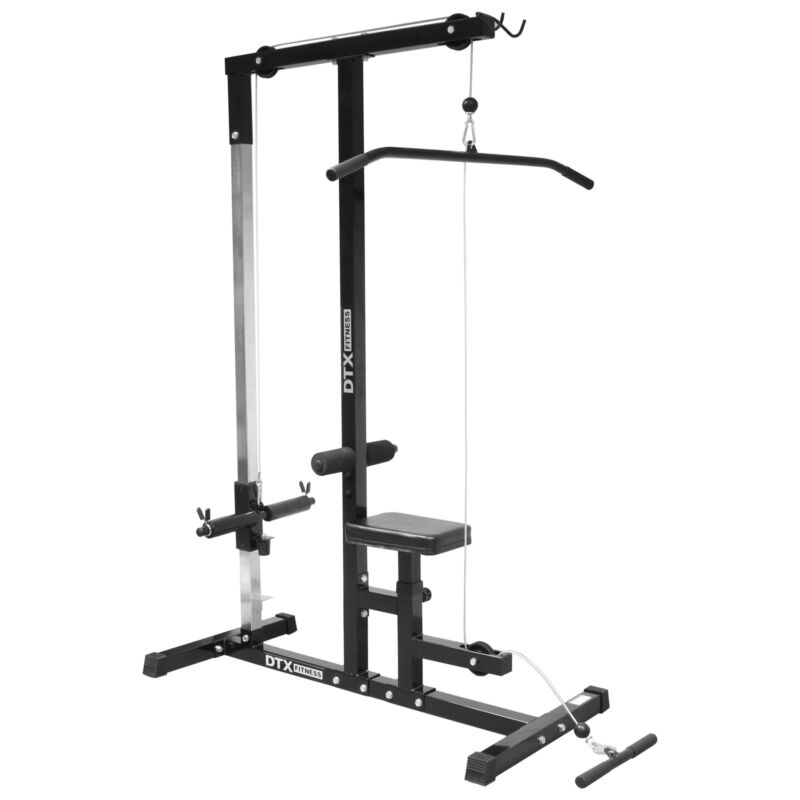 DTX Fitness Home Multi Gym Cable/Lat Pull Down Workstation Weight/Bench Workout