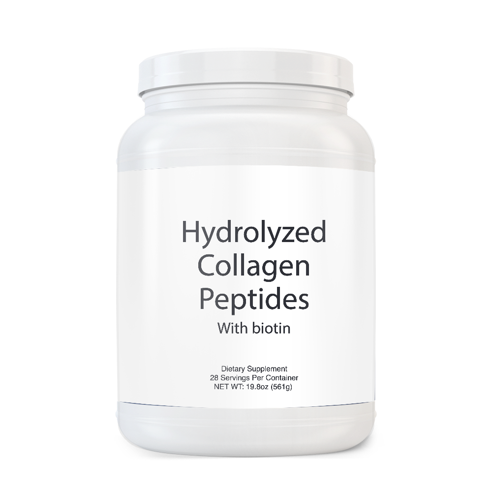 Hydrolyzed Collagen Peptides w/ Biotin 20g