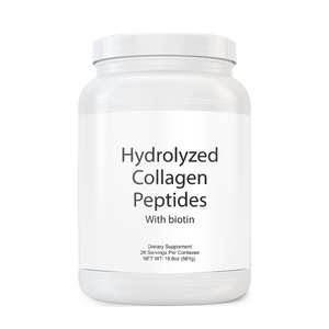 Hydrolyzed Collagen Peptides w/ Biotin 20g