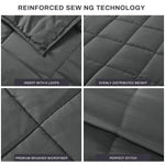 Load image into Gallery viewer, 6.8kg/9kg Weighted Blanket Adult Full Queen Size Cotton cover heavy blanket reduce Anxiety quilt for bed sofa winter comforter
