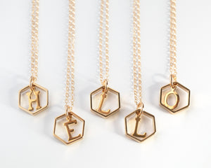 Initial Letter Necklace