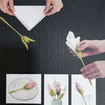 Load image into Gallery viewer, Tissue Flower Tool Napkin Holder Rose Curling Flower Set Home Origami Flower Set Napkin Holders
