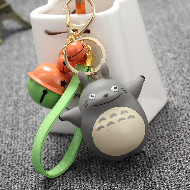 Extremely Cute My Neighbor Totoro Chinchillidae Keychain Pendant Fit For Bag Charms Purse Accessory Miyazaki Hayao Comic Fans