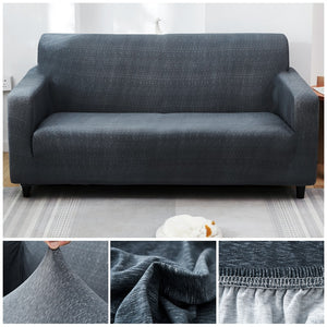 Cross Pattern Elastic Sofa Cover