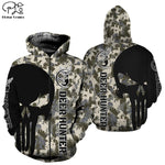 Load image into Gallery viewer, Mens women Deer hunter 3d printed Hoodies unisex long sleeve skull hunting Sweatshirts jacket warrior pullover tracksuit|Hoodies &amp; Sweatshirts
