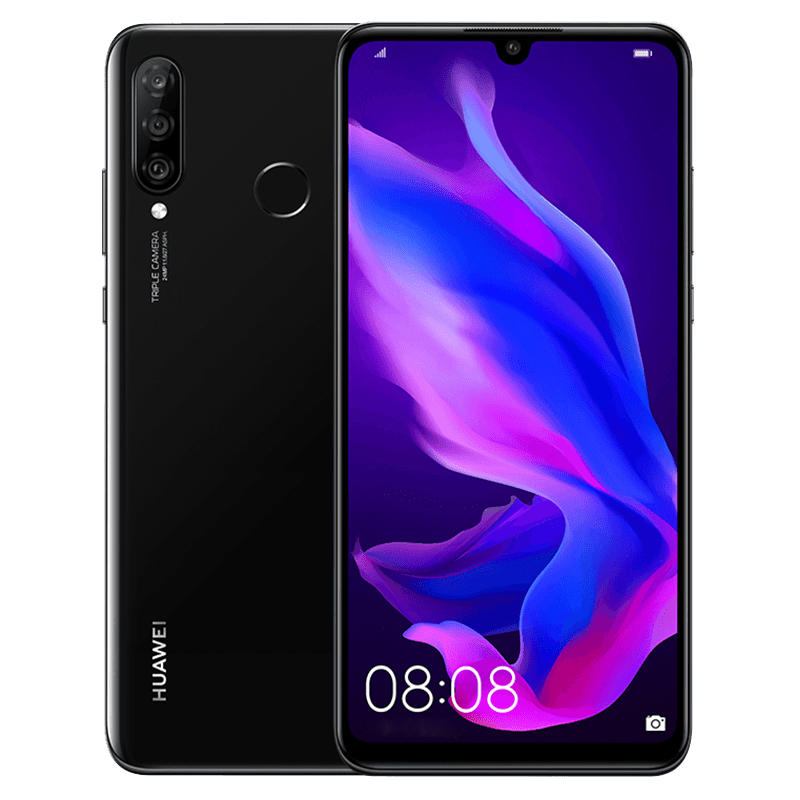 HUAWEI P30 Lite Global Version 24MP Triple Rear Camera 6.15 inch 6GB 128GB Kirin 710 Octa core 4G Smartphone - Black