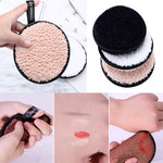 Load image into Gallery viewer, Make up remover promotes healthy skin  Microfiber Cloth Pads Remover Towel Face Cleansing Makeup Lazy cleansing powder puff X245
