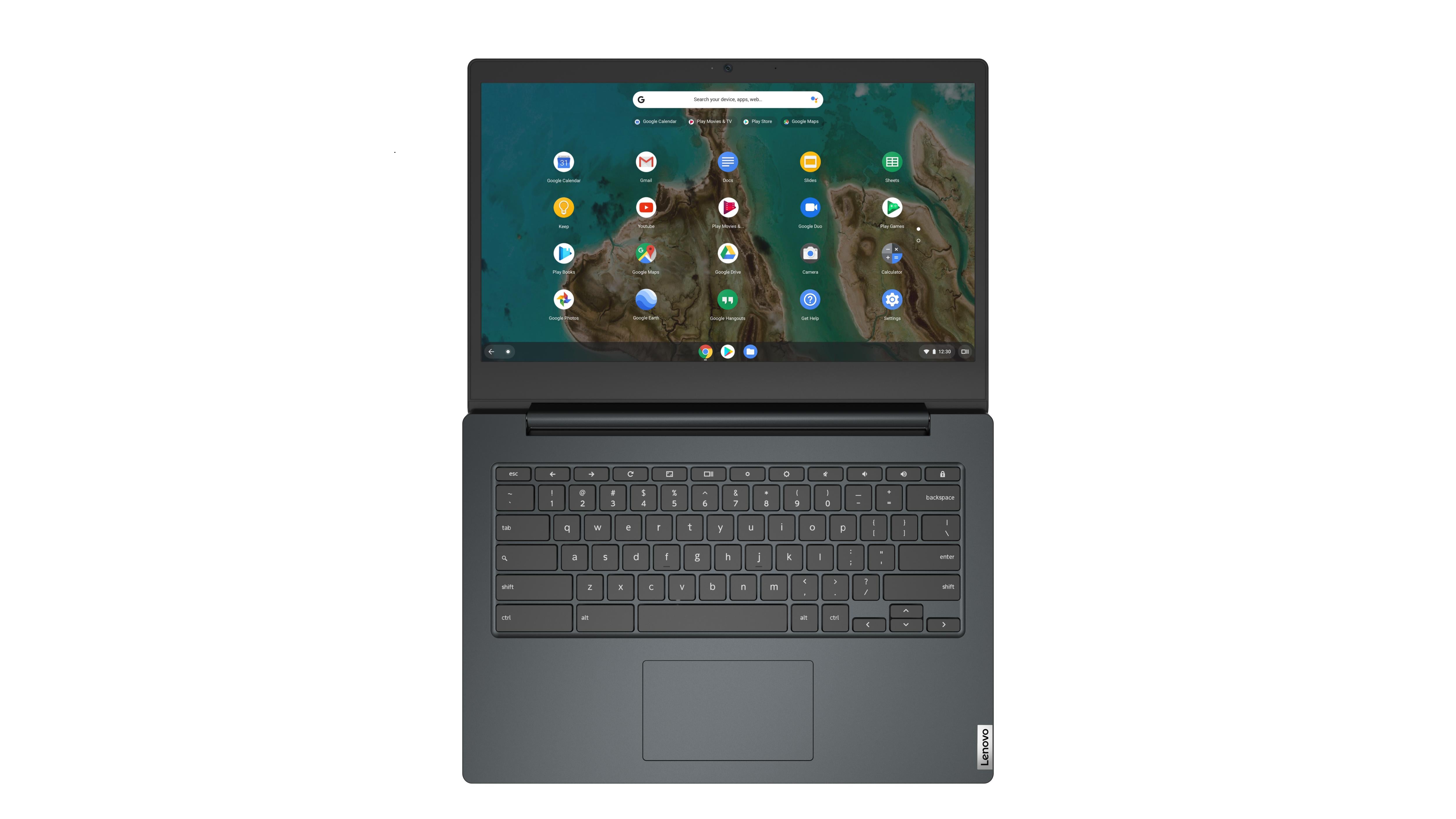 Lenovo CB 3 14" with Headset Bundle, Celeron N4020, 4G RAM, 64G eMMC, Chrome OS, Gray, 82C1002AUS