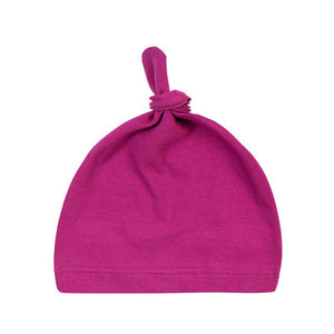 2019 Cotton Newborn Baby Knot Beanies Girls Sleep Caps