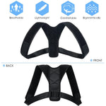 Load image into Gallery viewer, Adjustable Back Posture Corrector Clavicle Spine Back Shoulder Lumbar Brace Support Belt Posture Correction Prevents Slouching
