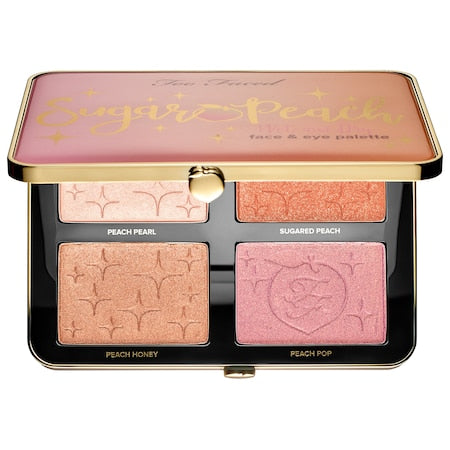 Sugar Peach Wet and Dry Face & Eye Palette - Peaches and Cream Collection