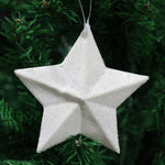 Load image into Gallery viewer, Ivory White Christmas Tree Pendant Baubles Fairy Snowflake Santa Decorations
