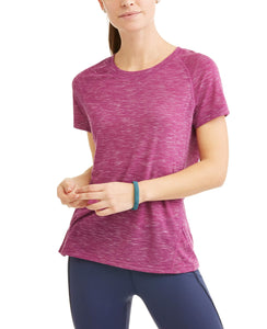 Athletic Works Women's Core Active Short Sleeve Crewneck Performance T-Shirt