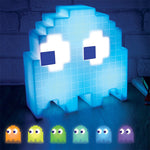 Load image into Gallery viewer, Color Changing Cartoon Ghost Lamp Led Mini USB Night Light 8-bit mood light Pixel Style Child Baby Soft Lamp Bedroom lighting
