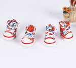 Load image into Gallery viewer, Canvas Shoes Sneakers Breathable Laces protect Puppy Feet Easy To Clean And Wear
