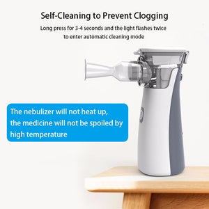 medical Portable silent nebulizer Mini Handheld inhaler inhalator for kids Adult Atomizer nebulizador mesh Asthma nebulizadores|Steaming Devices|