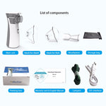 Load image into Gallery viewer, medical Portable silent nebulizer Mini Handheld inhaler inhalator for kids Adult Atomizer nebulizador mesh Asthma nebulizadores|Steaming Devices|
