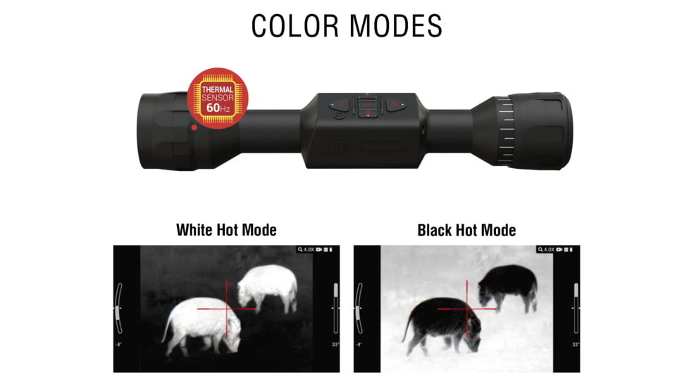 ATN Thor LTV 3-9x Thermal Imaging Rifle Scopes Gen 5