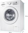 Load image into Gallery viewer, SAMSUNG 6 kg 5 Star With Hygiene Steam and Ceramic Heater Fully Automatic Front Load with In-built Heater White  (WW60R20GLMA/TL)
