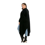 Load image into Gallery viewer, Womens Open Front Loose Blouse Cardigan Sweater Long Sleeve Tops Coats Plus Size
