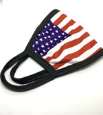 Load image into Gallery viewer, Reusable American Flag Face Mask Filter Washable Cloth USA
