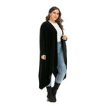 Load image into Gallery viewer, Womens Open Front Loose Blouse Cardigan Sweater Long Sleeve Tops Coats Plus Size
