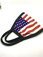 Load image into Gallery viewer, Reusable American Flag Face Mask Filter Washable Cloth USA
