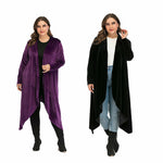 Load image into Gallery viewer, Womens Open Front Loose Blouse Cardigan Sweater Long Sleeve Tops Coats Plus Size
