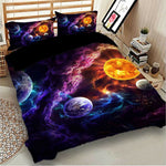 Load image into Gallery viewer, Galaxy Clouds Doona Duvet Quilt Cover Set Single/Double/
