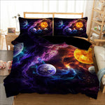 Load image into Gallery viewer, Galaxy Clouds Doona Duvet Quilt Cover Set Single/Double/
