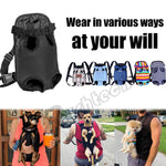 Load image into Gallery viewer, Pet Cat Dog Carrier Backpack Adjustable Pet Front Carrier Legs Out Travel Bag
