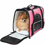 Load image into Gallery viewer, Pet Carrier Cat Travel Bag Portable Soft Sided Comfort Case Airline Approved Dog
