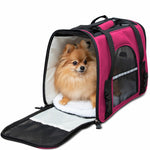 Load image into Gallery viewer, Pet Carrier Cat Travel Bag Portable Soft Sided Comfort Case Airline Approved Dog
