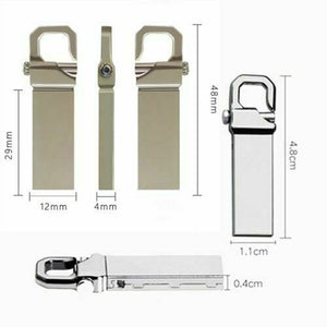 Metal USB 3.0 2TB Flash Drive Memory Stick Pen U Disk Swivel Key Thumb PC Laptop